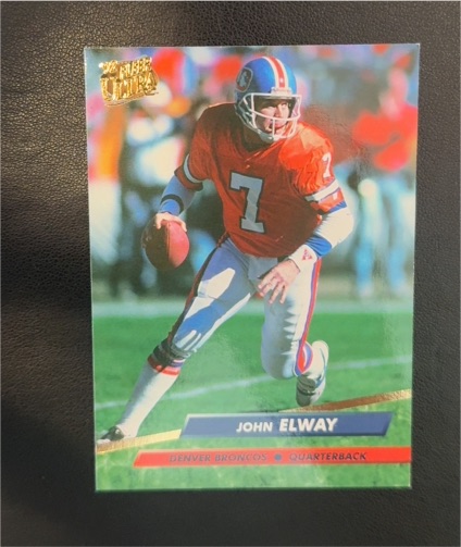 1992 Fleer Ultra #97 John Elway — front
