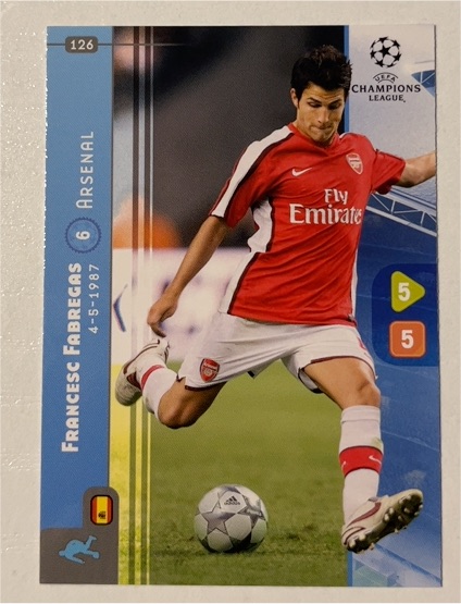 2005 Panini WCCF #126 Francesc Fabregas — front