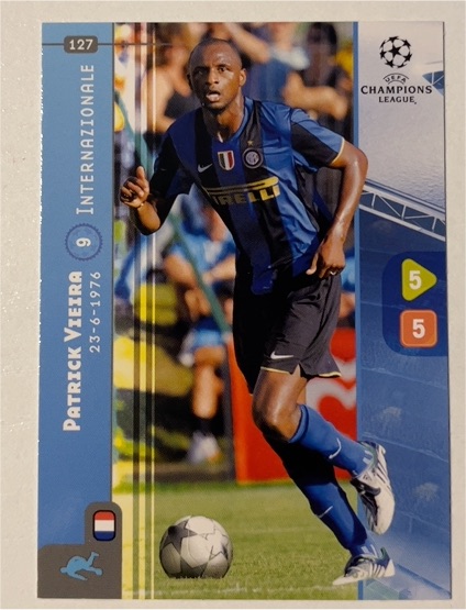 2008 Panini WCCF #127 Patrick Vieira — front