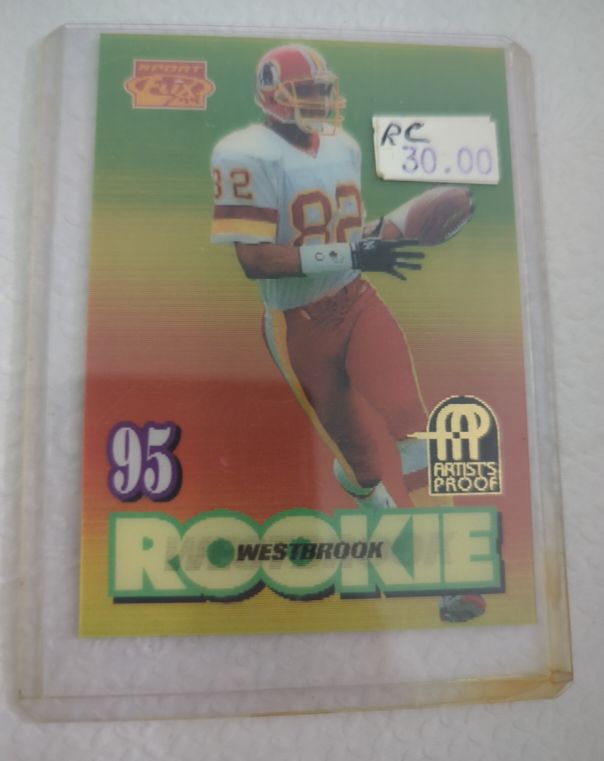 1995 Sportflix #121 Michael Westbrook Rookie — front