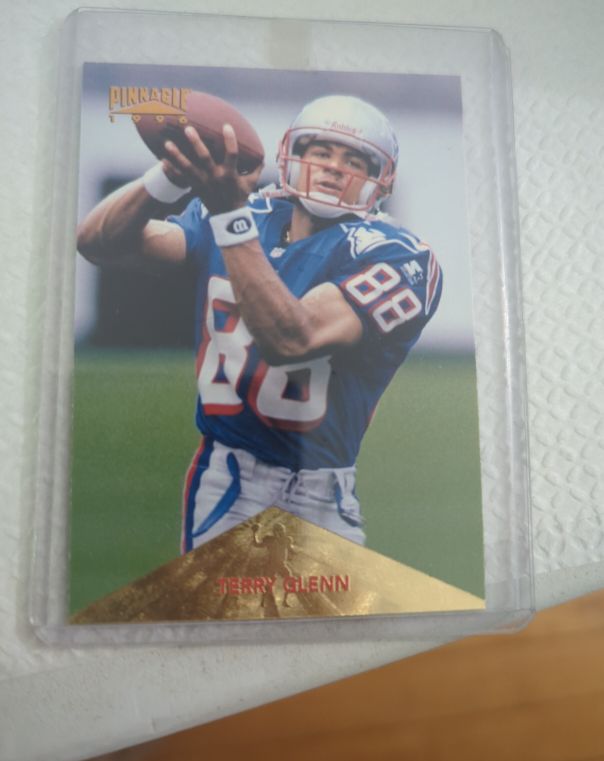 1996 Pinnacle #153 Terry Glenn Rookie Card — front