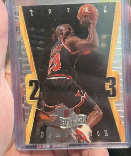 1999 Upper Deck Athlete of the Century Total Dominance #TD5 Michael Jordan — front