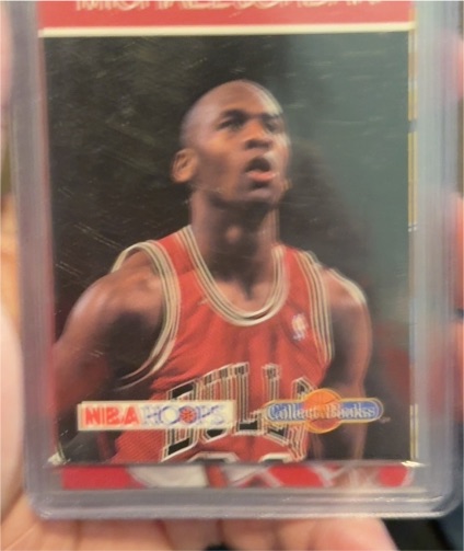 1990 NBA Hoops #4 Michael Jordan — front