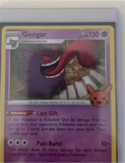 2021 Pokémon TCG Sword & Shield Chilling Reign #057 Gengar — front