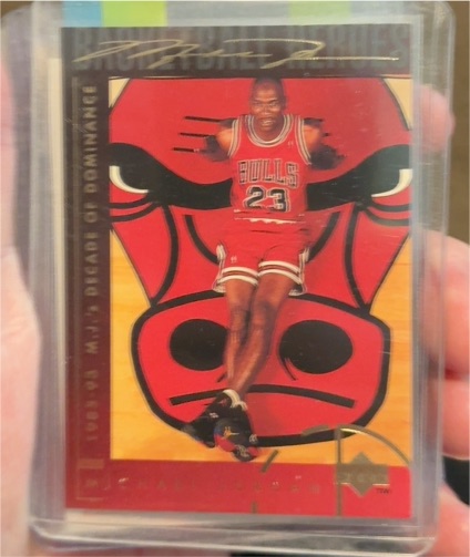 1994 Upper Deck Basketball Heroes #44 Michael Jordan — front