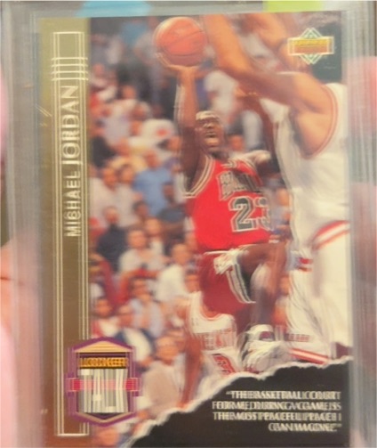 1992 Upper Deck #JW8 Michael Jordan — front