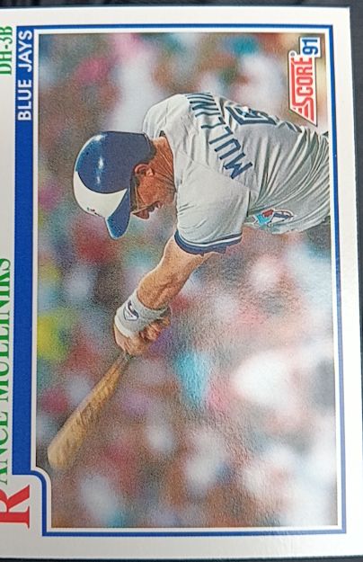 1991 Score #433 Rance Mulliniks — front