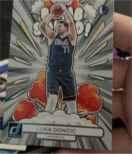 2023-24 Donruss #3 Luka Dončić Bomb Squad — front