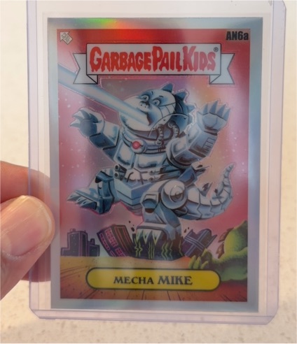 2021 Topps Garbage Pail Kids Chrome Series 4 #AN6a Mecha Mike — front