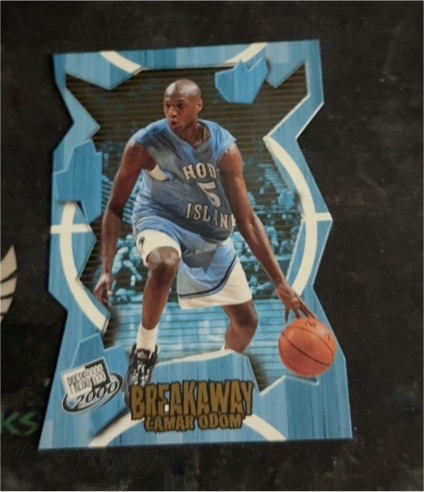 2000 Press Pass Breakaway #BA30 Lamar Odom — front
