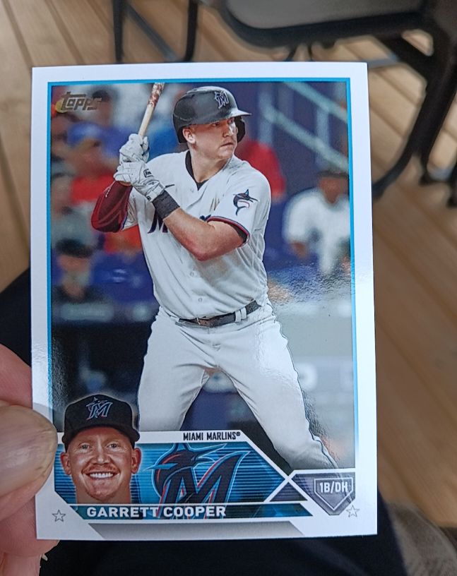 2023 Topps #321 Garrett Cooper — front