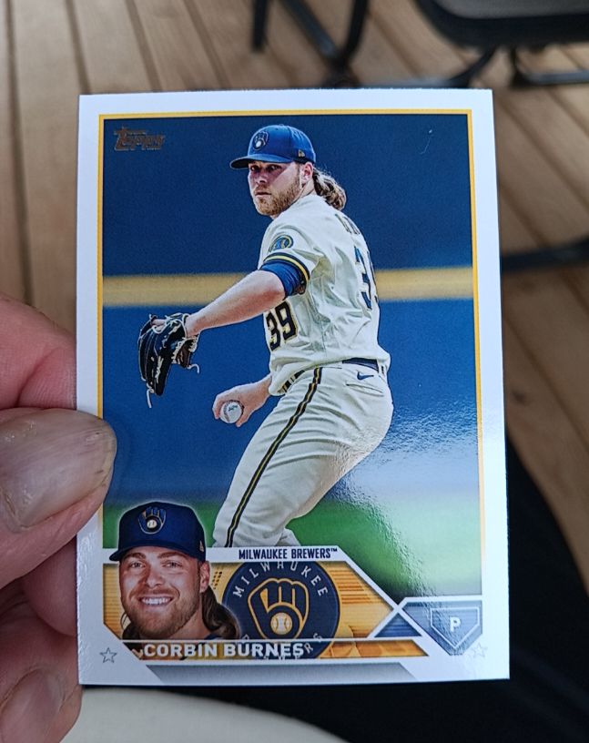 2023 Topps Series 1 #225 Corbin Burnes — front