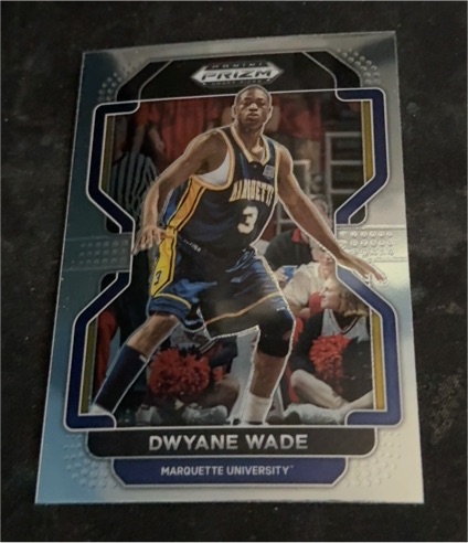 2022 Panini Prizm Draft Picks #16 Dwyane Wade Marquette University — front