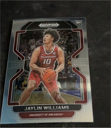 2022 Panini Prizm Draft Picks #98 Jaylin Williams — front