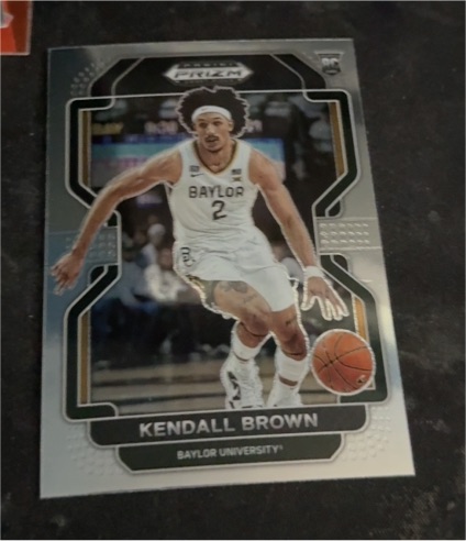 2022-23 Panini Prizm Draft Picks #80 Kendall Brown — front