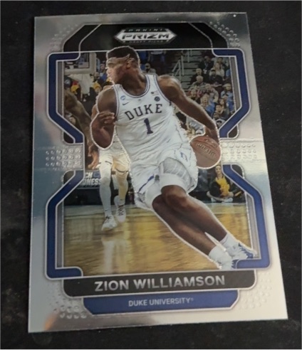 2022 Panini Prizm Draft Picks #49 Zion Williamson — front