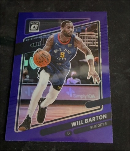 2021-22 Panini Donruss Optic #61 Will Barton — front