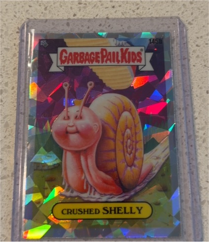 2021 Topps Chrome Garbage Pail Kids #145b Crushed Shelly — front