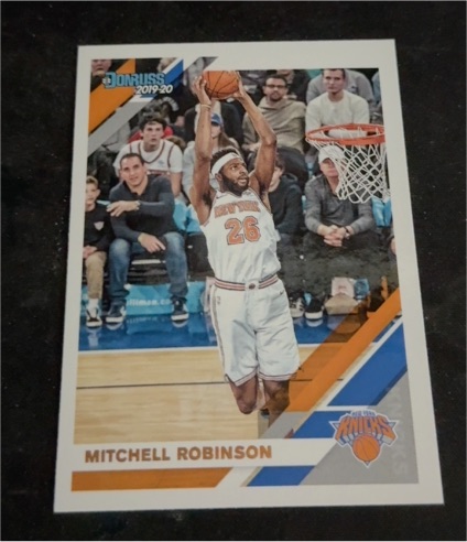 2019-20 Panini Donruss #137 Mitchell Robinson — front