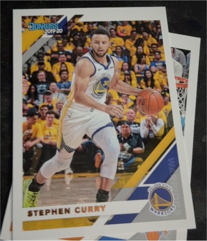 2019-20 Donruss #64 Stephen Curry — front