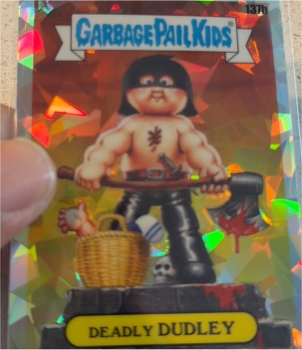 2021 Topps Garbage Pail Kids Chrome #137b Deadly Dudley — front