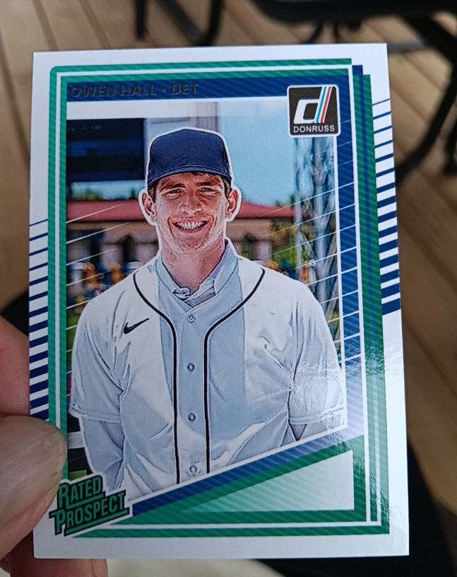 2025 Panini Donruss #130 Owen Hall — front