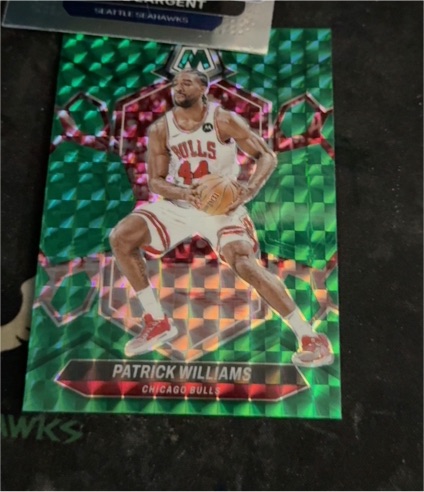 2023-24 Panini Mosaic #183 Patrick Williams — front