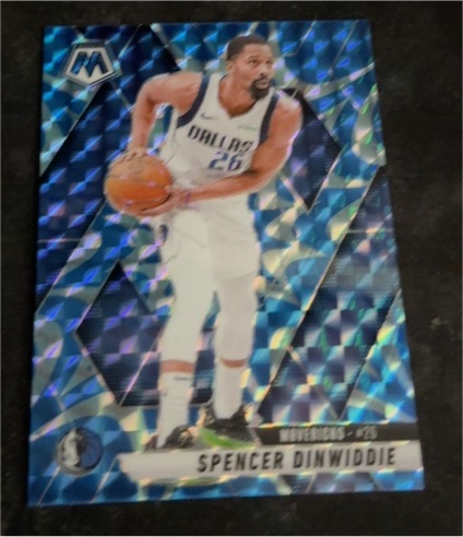 2024-25 Panini Mosaic #34 Spencer Dinwiddie — front