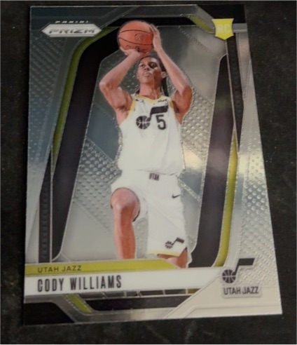 2024-25 Panini Prizm #232 Cody Williams — front