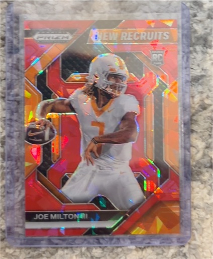 2024 Panini Prizm Draft Picks New Recruits #NR-JMN Joe Milton III — front