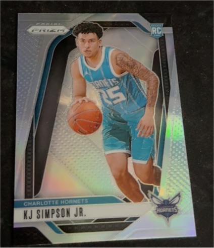2024-25 Panini Prizm #247 KJ Simpson Jr. — front