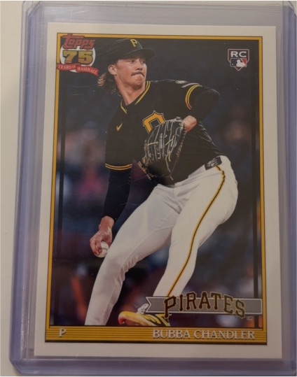 2026 Topps 75th Anniversary #T91-51 Bubba Chandler — front