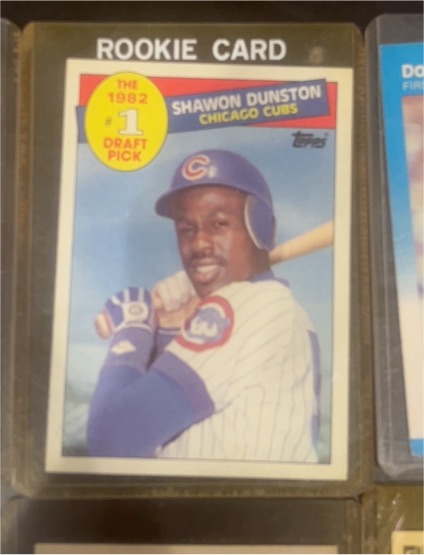 1985 Topps #280 Shawon Dunston Rookie Card — front