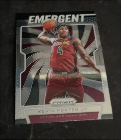 2019-20 Panini Prizm #24 Kevin Porter Jr. Emergent Rookie — front