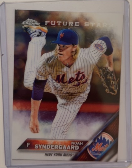 2016 Topps Chrome #73 Noah Syndergaard Future Stars — front