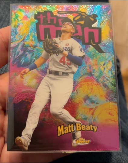 2020 Topps Finest #FTM-14 Matt Beaty — front