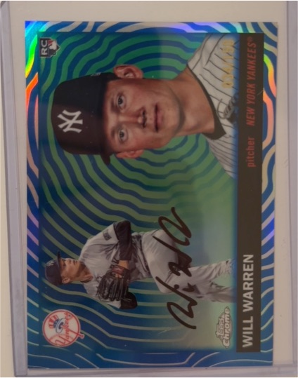 2025 Topps Chrome Platinum #294 Will Warren RC — front