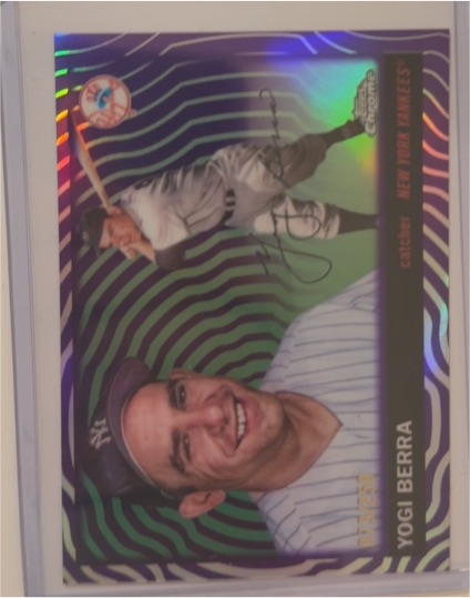 2025 Topps Chrome Platinum #450 Yogi Berra — front