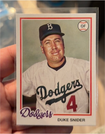 2022 Topps Archives #103 Duke Snider — front