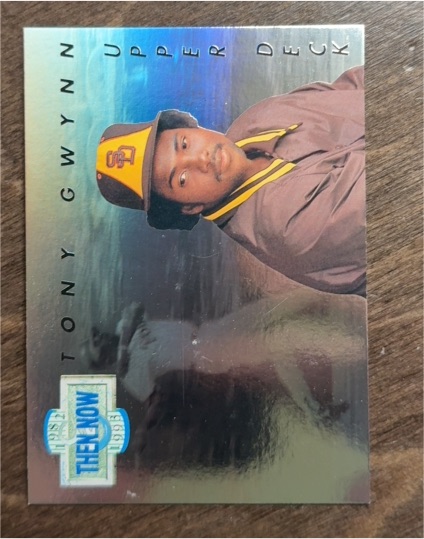 1993 Upper Deck #TN11 Tony Gwynn Then and Now — front