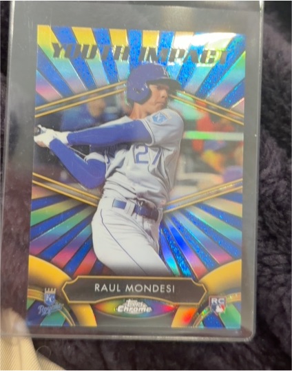 2016 Topps Chrome #YI-16 Raul Mondesi Youth Impact — front