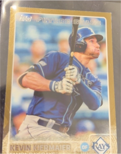 2015 Topps #158 Kevin Kiermaier — front