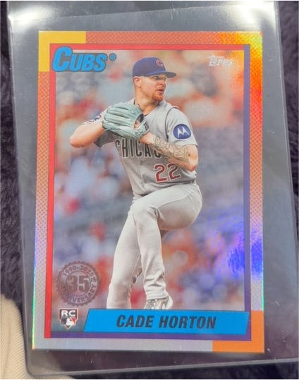 2025 Topps Update Series #U90-16 Cade Horton — front