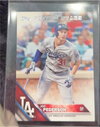 2016 Topps #263 Joc Pederson — front
