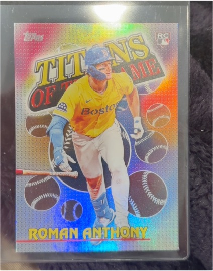 2026 Topps Titans of the Game #TIG-9 Roman Anthony — front
