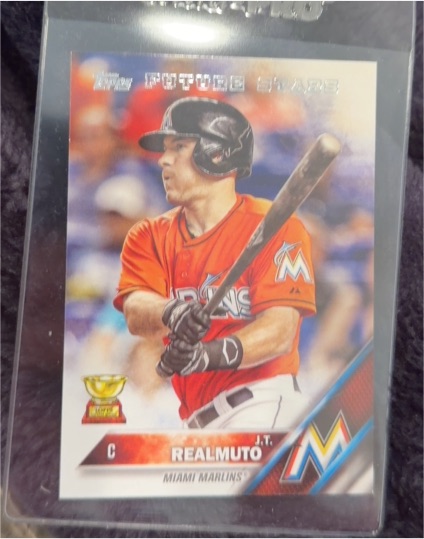 2016 Topps #666 J.T. Realmuto Future Stars Rookie Cup — front