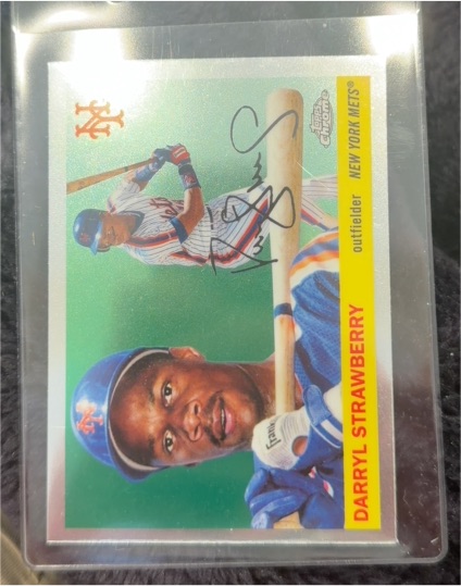 2025 Topps Chrome Platinum #420 Darryl Strawberry — front