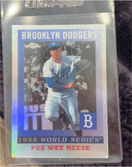 2025 Topps Chrome Platinum #55WS-2 Pee Wee Reese — front