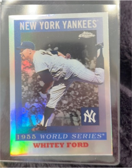 2025 Topps Chrome Platinum #55WS-9 Whitey Ford — front