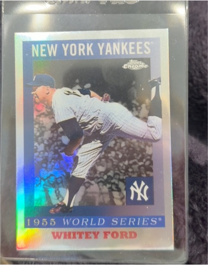 2025 Topps Chrome Platinum #55WS-9 Whitey Ford — front